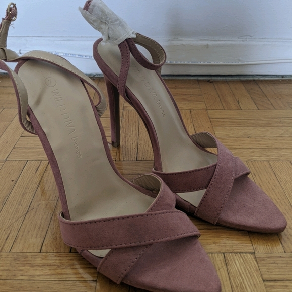 Pink Stilletos Heels Never Worn Size 7 - Picture 1 of 2